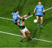 19 December 2020; Aidan O'Shea of Mayo in action against Brian Howard of Dublin during the GAA Football All-Ireland Senior Championship Final match between Dublin and Mayo at Croke Park in Dublin. Photo by Daire Brennan/Sportsfile