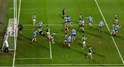 19 December 2020; Players from both sides react at the final whistle of the GAA Football All-Ireland Senior Championship Final match between Dublin and Mayo at Croke Park in Dublin. Photo by Daire Brennan/Sportsfile