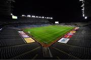 19 December 2020; A general view of the action in an empty stadium during the GAA Football All-Ireland Senior Championship Final match between Dublin and Mayo at Croke Park in Dublin. Normally a full stadium crowd of 82,300 approx would be in attendance for the All-Ireland Finals but it is being played behind closed doors due to restrictions imposed by the Irish Government to contain the spread of the Coronavirus. Photo by Brendan Moran/Sportsfile