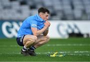 19 December 2020; Conor Tyrrell of Dublin dejected after the EirGrid GAA Football All-Ireland Under 20 Championship Final match between Dublin and Galway at Croke Park in Dublin. Photo by Piaras Ó Mídheach/Sportsfile