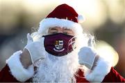 20 December 2020; Santa Claus during the Leinster Tullow RFC Minis Training at Tullow RFC in Tullow, Carlow. Photo by Matt Browne/Sportsfile
