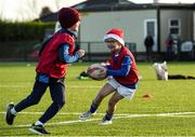 20 December 2020; Participants in action during the Tullow RFC Minis Training at Tullow RFC in Tullow, Carlow. Photo by Matt Browne/Sportsfile