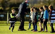20 December 2020; Participants in action during the Tullow RFC Minis Training at Tullow RFC in Tullow, Carlow. Photo by Matt Browne/Sportsfile