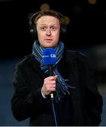 19 December 2020; RTÉ analyst and former Kerry footballer Colm Cooper during the GAA Football All-Ireland Senior Championship Final match between Dublin and Mayo at Croke Park in Dublin. Photo by Stephen McCarthy/Sportsfile