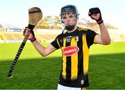 20 December 2020; Billy Drennan of Kilkenny following his side's victory in the Electric Ireland Leinster GAA Hurling Minor Championship Semi-Final match between Wexford and Kilkenny at Chadwicks Wexford Park in Wexford. Photo by Seb Daly/Sportsfile
