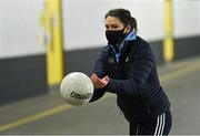 20 December 2020; Noelle Healy of Dublin warms-up under the Hogan Stand ahead of the TG4 All-Ireland Senior Ladies Football Championship Final match between Cork and Dublin at Croke Park in Dublin. Photo by Piaras Ó Mídheach/Sportsfile