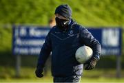 20 December 2020; Monaghan manager Mark Counihan during the Electric Ireland Ulster Minor Football Championship Quarter Final match between Antrim and Monaghan at Corrigan Park in Belfast. Photo by Philip Fitzpatrick/Sportsfile