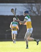 12 December 2020; Cathal Kiely of Offaly during the Bord Gais Energy Leinster Under 20 Hurling Championship Quarter-Final match between Offaly and Dublin at St Brendan's Park in Birr, Offaly. Photo by Sam Barnes/Sportsfile