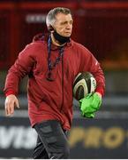 18 December 2020; Munster Elite Player Development Officer Greig Oliver prior to the A Interprovincial Friendly match between Munster A and Leinster A at Thomond Park in Limerick. Photo by Brendan Moran/Sportsfile