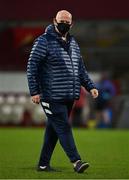 18 December 2020; Leinster lead sub-academy athletic performance coach David Fagan prior to the A Interprovincial Friendly match between Munster A and Leinster A at Thomond Park in Limerick. Photo by Brendan Moran/Sportsfile