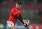 18 December 2020; Jack Crowley of Munster during the A Interprovincial Friendly match between Munster A and Leinster A at Thomond Park in Limerick. Photo by Brendan Moran/Sportsfile