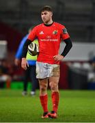 18 December 2020; Jack Crowley of Munster during the A Interprovincial Friendly match between Munster A and Leinster A at Thomond Park in Limerick. Photo by Brendan Moran/Sportsfile
