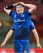 18 December 2020; Seán O’Brien of Leinster during the A Interprovincial Friendly match between Munster A and Leinster A at Thomond Park in Limerick. Photo by Brendan Moran/Sportsfile