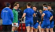 18 December 2020; Leinster A forwards, including Jack Dunne, Greg McGrath, Marcus Hanan and Jack Boyle during the A Interprovincial Friendly match between Munster A and Leinster A at Thomond Park in Limerick. Photo by Brendan Moran/Sportsfile