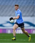 19 December 2020; Josh Bannon of Dublin during the EirGrid GAA Football All-Ireland Under 20 Championship Final match between Dublin and Galway at Croke Park in Dublin. Photo by Sam Barnes/Sportsfile