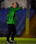 21 December 2020; Shamrock Rovers coach Thomas Morgan prior to the SSE Airtricity U17 National League Final match between Shamrock Rovers and Bohemians at the UCD Bowl in Dublin. Photo by Sam Barnes/Sportsfile