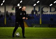21 December 2020; Bohemians manager Derek Pender prior to the SSE Airtricity U17 National League Final match between Shamrock Rovers and Bohemians at the UCD Bowl in Dublin. Photo by Sam Barnes/Sportsfile