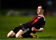 21 December 2020; Aaron Doran of Bohemians celebrates after scoring his side's first goal during the SSE Airtricity U17 National League Final match between Shamrock Rovers and Bohemians at the UCD Bowl in Dublin. Photo by Sam Barnes/Sportsfile