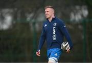 22 December 2020; Dan Leavy during Leinster Rugby squad training at UCD in Dublin. Photo by Ramsey Cardy/Sportsfile