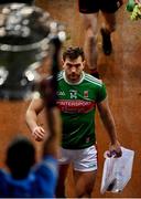 19 December 2020; Aidan O'Shea of Mayo looks up as Colm Basquel of Dublin lifts the Sam Maguire Cup after the GAA Football All-Ireland Senior Championship Final match between Dublin and Mayo at Croke Park in Dublin. Photo by Brendan Moran/Sportsfile