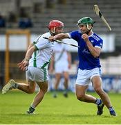 30 August 2020; Aidan Moran of Erin's Own in action against Tommy Walsh of Tullaroan during the Kilkenny County Senior Hurling Championship Round 1 match between Tullaroan and Erin's Own at UPMC Nowlan Park in Kilkenny. Photo by David Fitzgerald/Sportsfile