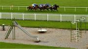 23 August 2020; A view of the field during the Irish Stallion Farms EBF Stanerra Stakes at Naas Racecourse in Naas, Kildare. Due to ongoing restrictions imposed by the Irish Government to contain the spread of the Coronavirus (Covid-19) pandemic, elite sport is still permitted to take place behind closed doors. Photo by Seb Daly/Sportsfile