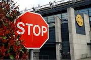 13 March 2020; A general view of Croke Park Stadium. Following directives from the Irish Government and the Department of Health the majority of the country's sporting associations have suspended all activity until March 29, in an effort to contain the spread of the Coronavirus (COVID-19). Photo by Ramsey Cardy/Sportsfile