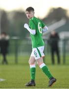 4 February 2018; Louie Barry of Republic of Ireland U15 during the International Representative Friendly match between Republic of Ireland U15 and Republic of Ireland U16 at the FAI National Training Centre in Abbotstown, Dublin. Photo by Ramsey Cardy/Sportsfile