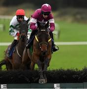 26 December 2020; Diol Ker, with Michael Stenson up, on their way to winning the Signsplus Hurdle during the Limerick Christmas Festival at Limerick Racecourse in Limerick. Photo by Matt Browne/Sportsfile