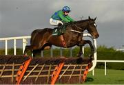 27 December 2020; Appreciate It, with Paul Townend up, jumps the first on their way to winning the Paddy Power Future Champions Novice Hurdle on day two of the Leopardstown Christmas Festival at Leopardstown Racecourse in Dublin. Photo by Seb Daly/Sportsfile