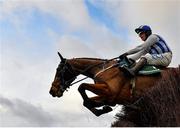 27 December 2020; Castlebawn West, with Paul Townend up, jumps the last on their way to winning the Paddy Power Steeplechase on day two of the Leopardstown Christmas Festival at Leopardstown Racecourse in Dublin. Photo by Seb Daly/Sportsfile