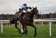 27 December 2020; Ballycairn, with Jamie Codd up, on their way to winning the 'Paddy Power Flat One' Flat Race on day two of the Leopardstown Christmas Festival at Leopardstown Racecourse in Dublin. Photo by Seb Daly/Sportsfile