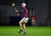 18 December 2020; Donal O'Shea of Galway during the Bord Gáis Energy Leinster Under 20 Hurling Championship Semi-Final match between Kilkenny and Galway at MW Hire O'Moore Park in Portlaoise, Laois. Photo by Piaras Ó Mídheach/Sportsfile