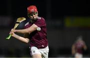 18 December 2020; Seán Neary of Galway during the Bord Gáis Energy Leinster Under 20 Hurling Championship Semi-Final match between Kilkenny and Galway at MW Hire O'Moore Park in Portlaoise, Laois. Photo by Piaras Ó Mídheach/Sportsfile