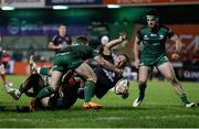 27 December 2020; Alby Mathewson of Ulster is tackled by Denis Buckley of Connacht during the Guinness PRO14 match between Connacht and Ulster at The Sportsground in Galway. Photo by John Dickson/Sportsfile
