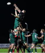 27 December 2020; Kieran Treadwell of Ulster wins the ball in the lineout during the Guinness PRO14 match between Connacht and Ulster at The Sportsground in Galway. Photo by John Dickson/Sportsfile
