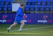 29 December 2020; James Tracy during Leinster Rugby squad training at Energia Park in Dublin. Photo by Ramsey Cardy/Sportsfile