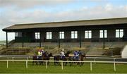 1 January 2021; A view of the field in front of the empty grandstand prior to the start of the Goodbye 2020 Hello 2021 Maiden Hurdle at Tramore Racecourse in Waterford. Photo by Seb Daly/Sportsfile