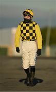 1 January 2021; Jockey Paul Townend prior to the Savills New Year's Day Steeplechase at Tramore Racecourse in Waterford. Photo by Seb Daly/Sportsfile