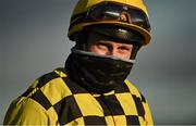 1 January 2021; Jockey Paul Townend prior to the Savills New Year's Day Steeplechase at Tramore Racecourse in Waterford. Photo by Seb Daly/Sportsfile