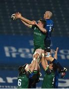2 January 2021; Sean Masterson of Connacht and Devin Toner of Leinster contest a lineout during the Guinness PRO14 match between Leinster and Connacht at the RDS Arena in Dublin. Photo by Brendan Moran/Sportsfile
