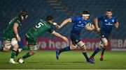 2 January 2021; Ryan Baird of Leinster is tackled by Quinn Roux of Connacht during the Guinness PRO14 match between Leinster and Connacht at the RDS Arena in Dublin. Photo by Brendan Moran/Sportsfile