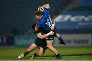 2 January 2021; Liam Turner of Leinster is tackled by Sammy Arnold of Connacht during the Guinness PRO14 match between Leinster and Connacht at the RDS Arena in Dublin. Photo by Piaras Ó Mídheach/Sportsfile