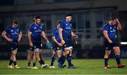 2 January 2021; Leinster players leave the pitch dejected following the Guinness PRO14 match between Leinster and Connacht at the RDS Arena in Dublin. Photo by Ramsey Cardy/Sportsfile
