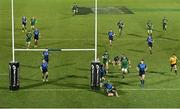 2 January 2021; Tom Daly of Connacht scores his side's fourth try, as he's tackled by David Hawkshaw of Leinster, during the Guinness PRO14 match between Leinster and Connacht at the RDS Arena in Dublin. Photo by Piaras Ó Mídheach/Sportsfile