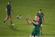 2 January 2021; Gavin Thornbury of Connacht wins possession in the lineout during the Guinness PRO14 match between Leinster and Connacht at the RDS Arena in Dublin. Photo by Ramsey Cardy/Sportsfile