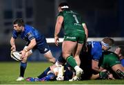 2 January 2021; Luke McGrath of Leinster during the Guinness PRO14 match between Leinster and Connacht at the RDS Arena in Dublin. Photo by Ramsey Cardy/Sportsfile