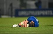 2 January 2021; Scott Penny of Leinster after picking up an injury during the Guinness PRO14 match between Leinster and Connacht at the RDS Arena in Dublin. Photo by Piaras Ó Mídheach/Sportsfile
