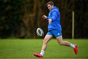 4 January 2021; Jordan Larmour during Leinster Rugby squad training at UCD in Dublin. Photo by Ramsey Cardy/Sportsfile