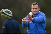 4 January 2021; Ed Byrne during Leinster Rugby squad training at UCD in Dublin. Photo by Ramsey Cardy/Sportsfile